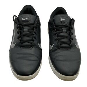 Nike Golf Shoes Black Silver Swoosh Men Size‎ 12 AQ2302 001